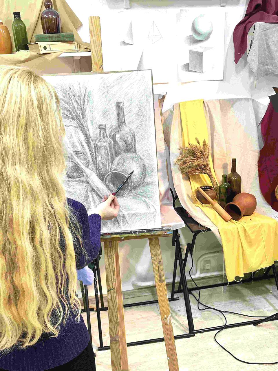 Онлайн и офлайн курс по рисованию