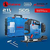 Лобзик аккумуляторный KATANA AL8350S (Бесщеточный,21В,Без Акк/ЗУ,2Ач,пропил до65мм,SDS,маятн.ход)