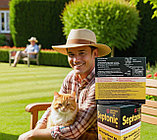 Средство для выгребных ям, септиков, туалетов Septonic  Набор 2 коробки (8 пакетов), фото 10