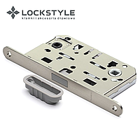 Механизм дверной врезной магнитный  LOCKSTYLE М411B WC стандарт AGB комплект с ответной планкой NBM