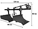 Плуг двухкорпусный ПМ-2 для минитрактора, фото 2