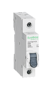 Автоматический выключатель 1П 32А  хар-ка С 4,5кА 230В EASY9 Systeme electric