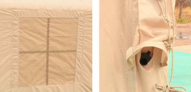 Надувная палатка 7.5 м.кв