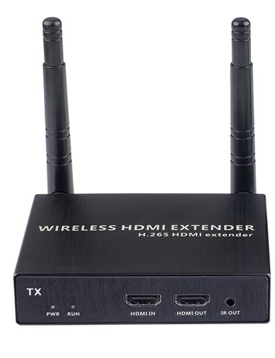 Передатчик удлинителя сигнала HDMI по Wi-Fi до 200 метров, активный, FullHD 1080p, черный 559338