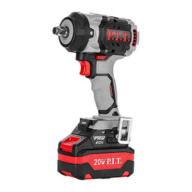 Гайковерт IMPACT аккум. бесщеточный P.I.T., 20В, 600Нм, 1/2", 3ск, 0-2800уд/мин,2х4Ач
