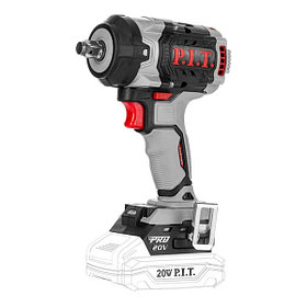 Гайковерт IMPACT аккум. бесщеточный P.I.T. SOLO, 20В, 600Нм, 1/2", 3ск, 0-2800уд/мин