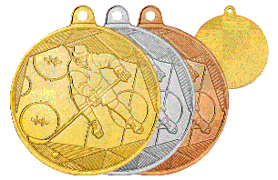 Медаль сувенирная хоккей