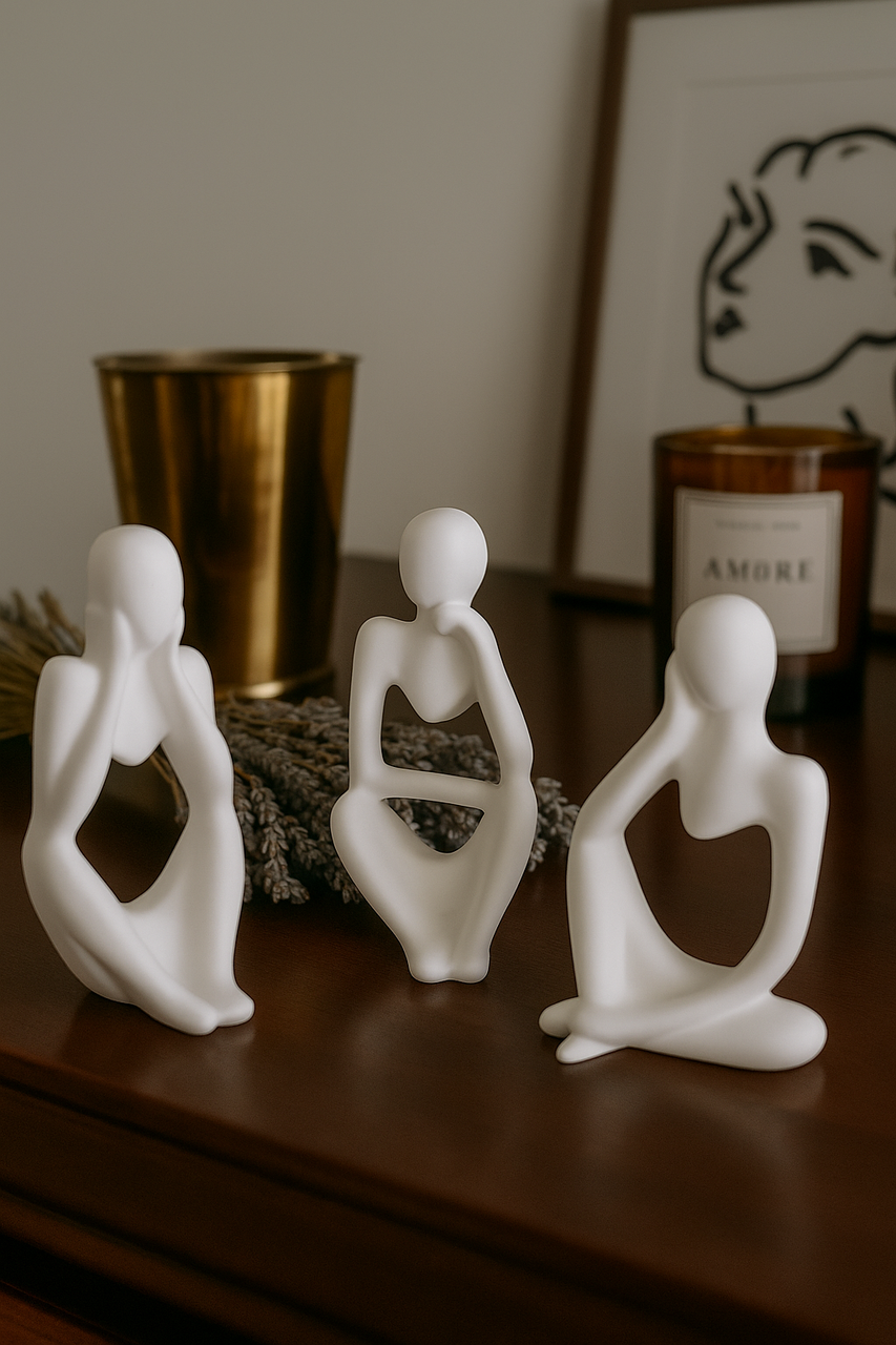 Набор фигурок, статуэток для декора и раскрашивания Мыслители