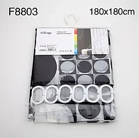 Штора для ванной комнаты 180х180cm Frap F8803