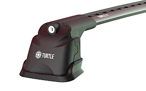 Багажник (поперечины) Turtle Air 3 Premium Black для Nissan X-Trail T32 (2013-2021) в штатные места
