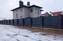 Забор-жалюзи из металла ТВИНГО, фото 3