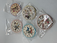 Зеркальце "Часики" 7х8см (с2)