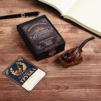 Трубка курительная в подарочной коробке "Лучший из лучших" 13х10см (с1)