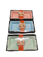 Набор пиалок (2шт) "Сакура" 32,5х17см,14х14см (с1)