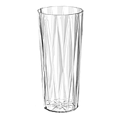 Акриловая ваза для цветов "Спэйс", D12 см/H26,5 см, прозрачный