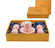 Чайный набор 12пр. 225 мл.  Lenardi Фарфор 244-029