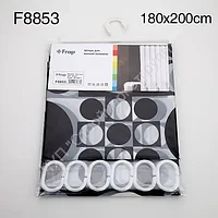 Штора для ванной комнаты 180х200cm Frap F8853