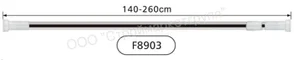 Штанга телескопическая стальная 140-260 cm Frap F8903