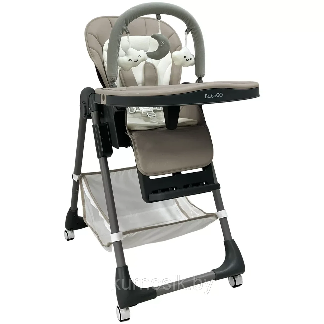 Стульчик для кормления детский Bubago Amelia Крем Брюле
