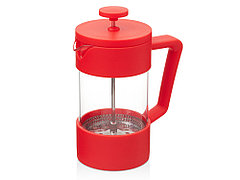 Пластиковый френч-пресс Intense, 600мл, красный