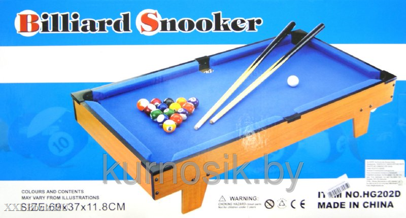 Настольная игра "Бильярд Snooker (Снукер)"HG202D , Минск - фото 4 - id-p19794898