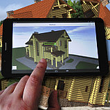 3D проект индивидуального дома на Вашем мобильном устройстве. 3д проекты домов. Загородные дома в 3д., фото 4
