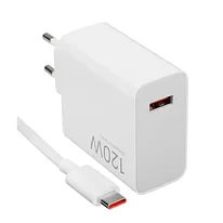 Сетевое зарядное устройство - Xiaomi Hyper Charge Combo, 120W, 5-20V, 3-6A, 1xUSB, с кабелем Type-C - USB 1м