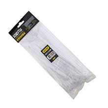 Хомуты нейлоновые, белые, 200 х 3,6 мм, 100 шт - Y-472-251