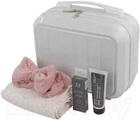 Набор косметики для лица и тела La and Te beaute Крем для рук+Бальзам для губ+Повязка+Полотенце LT14Bag