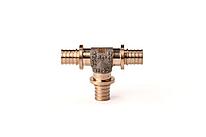 Тройник Рехау равнопроходный 16-16-16 RX+, 10 шт, красная бронза