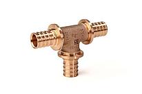 Тройник Рехау равнопроходный 25-25-25 RX+, 10 шт, красная бронза