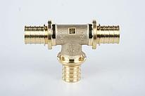 Тройник Рехау из латуни равнопроходный 20-20-20 MX, 10 шт