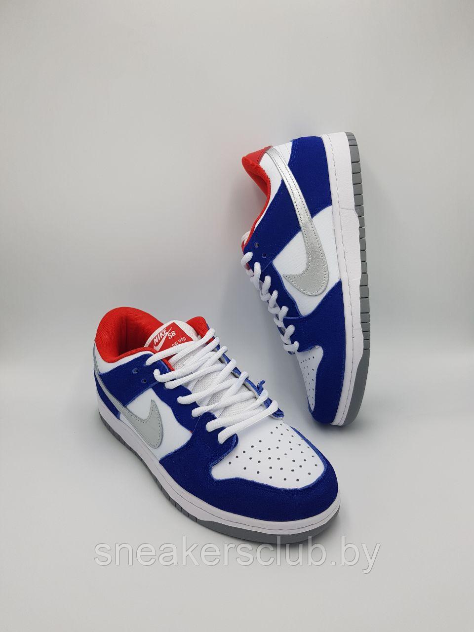 Кроссовки мужские черно-белые Nike SB / демисезонные / повседневные