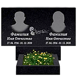 Двойной памятник из гранита, фото 2