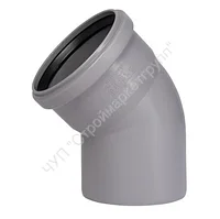 Отвод канализационный ПП Ostendorf HTB 40 мм 45°