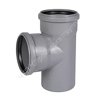 Тройник канализационный ПП Ostendorf HTEA 40/40 мм 87°