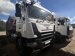 Гидрофикация седельного тягача Маз-Ман под самосвал