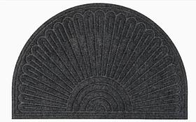 Коврик придверный полукруглый Contours HALFMOON 60*90 серый