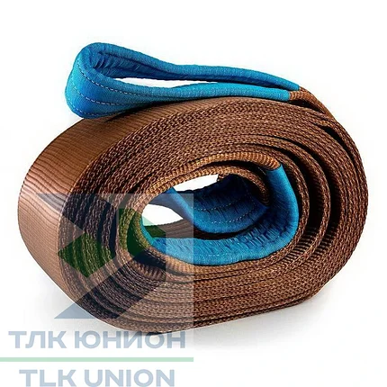 Трос буксировочный ленточный с петлями, 42т, 180мм, 6м, Dolezych DDCL064200, фото 2