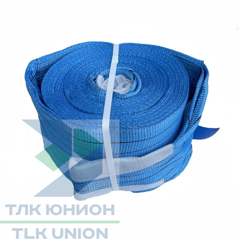 Трос буксировочный ленточный с петлями, 56т, 240мм, 8м, Dolezych DDCL085600