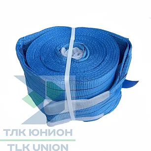 Трос буксировочный ленточный с петлями, 56т, 240мм, 8м, Dolezych DDCL085600, фото 2