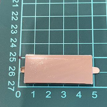 Украшение 45*20 мм, полированный никель, 9гр