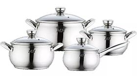 Набор кастрюль с сотейником Munchenhaus MH-15791 (2.1л/2.9л/3.9л/6.5л)