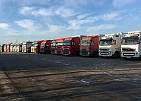 Охраняемая стоянка для большегрузов