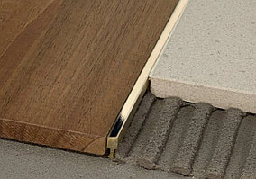 Т-образный профиль 5 мм латунь полированная 270 см