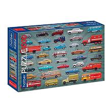 Ностальгия - Советские авто. Пазл Hatber Premium 1000 элементов