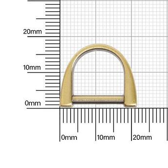 Полукольцо PD 124 14мм антик полир (8650)