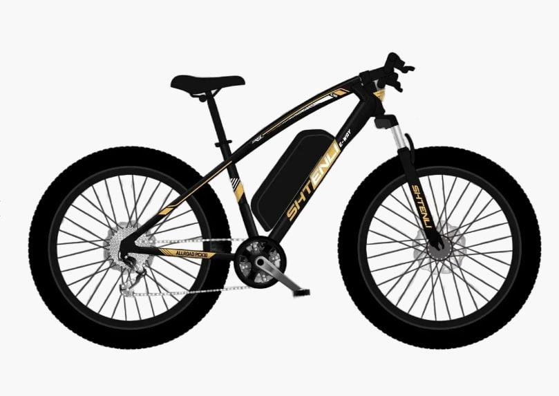 Электровелосипед Shtenli Allroad PCX10 36V12А на спицах