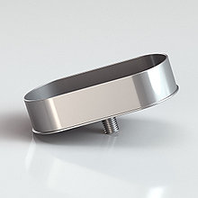 Сборник конденсата (капельник) овальный из нержавеющей стали для дымохода и вентиляции