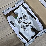 Кроссовки Air Jordan 4 Retro Military Black, фото 10